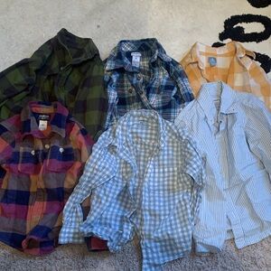 OshKosh B'gosh Multicolor Plaid Shirt